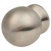 Exel Turned Ball Cabinet Knob - 35mm Diameter - Satin Stainless Steel