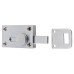 London Washroom Indicator Bolt - Satin Chrome