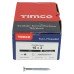 TIMCO Twin Threaded Pozi Round Head Wood Screws - 10 x 2