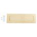 Letter Plate - 359 x 113mm - Polished Brass Letter Plate - 359 x 113mm - Polished Brass