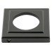 From The Anvil Black Door Handles on Square Rose - Avon Range 