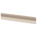 Exel Crewe 10mm Reeded D-Bar Cabinet Pull Handle - 224mm Centres - Satin Nickel