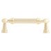 Exel Whitby Lines 10mm T-Bar Cabinet Pull Handle - 96mm Centres - Satin Brass