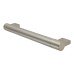 Exel 22mm Chunky Keyhole D-Bar Cabinet Pull Handle - 192mm Centres - Brushed Nickel