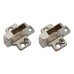 Blum CLIP Cruciform Cabinet Mounting Plate - System Screws - 18mm Spacing - Zinc Diecast - Pair Blum CLIP Cruciform Cabinet Mounting Plate - System Screws - 18mm Spacing - Zinc Diecast - Pair