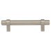 Exel 14mm Collared T-Bar Cabinet Pull Handle - 96mm Centres - Satin Stainless Steel