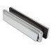 Fab & Fix - uPVC/Timber - Nu-Mail Letter Plate - 310 x 68mm - Door Thickness 40-80mm - Bright Chrome