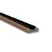 Pyroplex Fire & Smoke Intumescent Strip - FD30 - 15 x 4 x 2100mm with Brush - Brown - Pack of 10