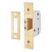 UNION 2177 3 Lever Deadlock - Key Alike Number M136MM - 77mm Case - 57mm Backset - Polished Brass