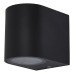 Forum Zink Antar Outdoor Up or Down Wall Light - IP44 - Black Forum Zink Antar Outdoor Up or Down Wall Light - IP44 - Black