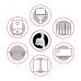 Bullfix Extra Heavy Duty Plasterboard Fixings Starter Kit - 5 x 20mm - Pack of 8 