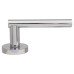 Jigtech Polished Chrome Door Handles on Round Rose - Eden Range 