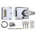 ERA Double Locking Nightlatch - 60mm Backset - Polished Chrome Case/Cylinder