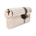 Exel 5 Pin 80mm Euro Double Cylinder - 30 + 50mm - Polished Nickel - Keyed to Differ