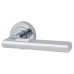 Exel Sophia Bathroom Lock Door Handle on Rose Kit - Polished Chrome