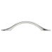 Exel Wave Bow Cabinet Pull Handle - 96mm Centres - Polished Chrome