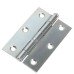 Loose Pin Steel Butt Door Hinge - 89 x 58mm - Bright Zinc Plated - Pair Loose Pin Steel Butt Door Hinge - 89 x 58mm - Bright Zinc Plated - Pair