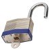 Squire Watchman Laminated Padlock - 60mm Body - 30 x 38mm Shackle - Keyed to Differ - Silver