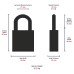 Squire Watchman Laminated Padlock - 60mm Body - 30 x 38mm Shackle - Keyed to Differ - Silver Squire Watchman Laminated Padlock - 60mm Body - 30 x 38mm Shackle - Keyed to Differ - Silver