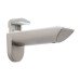 Decorative Adjustable Shelf Bracket - 8-40mm Shelf Thickness - Brushed Nickel