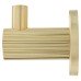 Exel Lines Single Coat Hook - 50 x 25mm - Satin Brass
