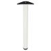 Rothley Adjustable Worktop Support Breakfast Bar Table Leg - 60 x 710mm - White - Pack of 4
