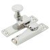 Hampstead Heavy Duty Straight Quadrant Arm Locking Sash Window Fastener - 70 x 17mm - Pol Chrome