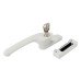 Fab & Fix Guru Breakseal Locking Casement Window Fastener - Left Hand - White