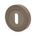Excel Escutcheon - 52mm Diameter - Keyhole - Black Nickel Excel Escutcheon - 52mm Diameter - Keyhole - Black Nickel