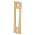 Hampstead Willow Knurled Locking Mortice & Hook Plate Window Fastener - Reversible - Satin Brass 