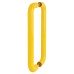 Hoppe AR602/600 Nylon D-Bar Door Pull Handle - Back to Back - 600mm c/c - Golden Yellow