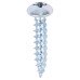 TIMCO Twin Threaded Pozi Round Head Wood Screws - 10 x 1