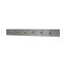Hampstead Hook on Plate - 640 x 75mm - 6 Hooks - Satin Stainless Steel Hampstead Hook on Plate - 640 x 75mm - 6 Hooks - Satin Stainless Steel