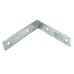 Corner Angle Bracket - 63 x 63 x 15mm - Zinc Plated - Pack of 10