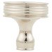 Heritage Brass by M Marcus Venetian Round Cabinet Knob - 32mm Diameter - Polished Nickel