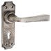 Olde Forge Polished Iron Keyhole Lock Door Handle - York Range - 152 x 48mm Olde Forge Polished Iron Keyhole Lock Door Handle - York Range - 152 x 48mm