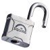 Squire Mercury High Security Padlock - 45mm Body - 19 x 20.5mm Shackle - Silver