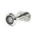 D&E Wide Angle 200° FD30 Door Viewer - Door Thickness 35-55mm - Polished Chrome