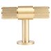 Carlisle Brass Lines 13mm T-Bar Cabinet Knob - 50 x 40mm - Satin Brass Carlisle Brass Lines 13mm T-Bar Cabinet Knob - 50 x 40mm - Satin Brass