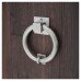 Hampstead Ring Door Knocker - 140 x 120mm - Satin Chrome Hampstead Ring Door Knocker - 140 x 120mm - Satin Chrome