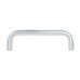 Exel 10mm D-Bar Cabinet Pull Handle - 96mm Centres - Polished Chrome