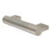 Exel 22mm Chunky Keyhole D-Bar Cabinet Pull Handle - 96mm Centres - Brushed Nickel