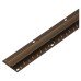 Dual Edge Door Bar Carpet Trim - 900mm Length - Dark Bronze