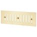 Hampstead Hit & Miss Vent - 242 x 89mm - Polished Brass