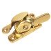 Exel Heavy Duty 14mm Narrow Keep Locking Fitch Sash Window Fastener - 65 x 14mm - Polished Brass