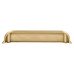 Crofts & Assinder Calgary Cabinet Cup Handle - 128mm Centres - Satin Brass