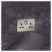 Knightsbridge 13A 2 Gang Screwless Flat Plate Switched DP Socket - Brushed Chrome with Grey Insert
