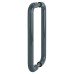 Hoppe AR602/600 Nylon D-Bar Door Pull Handle - Back to Back - 600mm c/c - Anthracite Grey