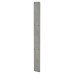 Olde Forge Steel Plain Finger Plate - 800 x 66 x 5mm - Pewter