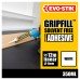 Evo-Stik Yellow Gripfill Grab Adhesive - Solvent Free - 350ml - White